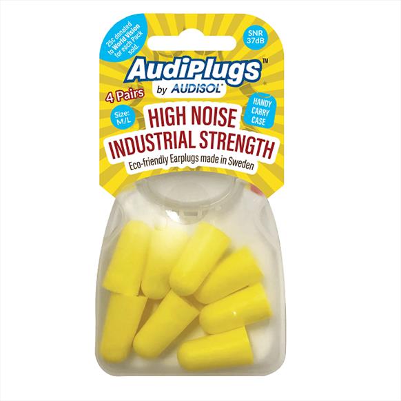 Audiplugs High Noise Industrial strength